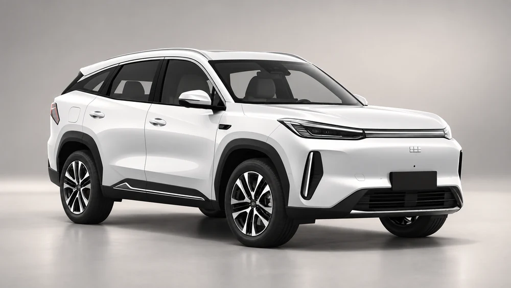 Визуализация Geely M7, модельный год 2026